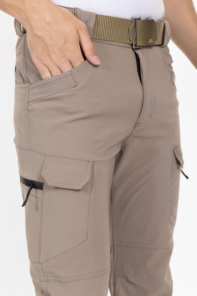 AKN 112 LİKRALI TAKTİK/OUTDOOR PANTOLON BEJ