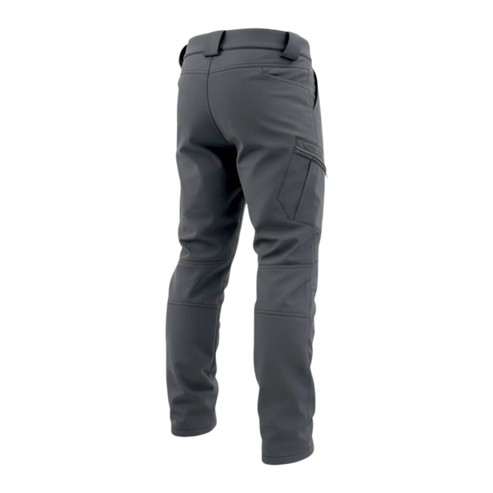 ATS Softjel Takım (Mont + Pantolon) – Su ve Soğuk Geçirmez, İçi Polarlı Taktik Kombin ANTRASİT - XXL