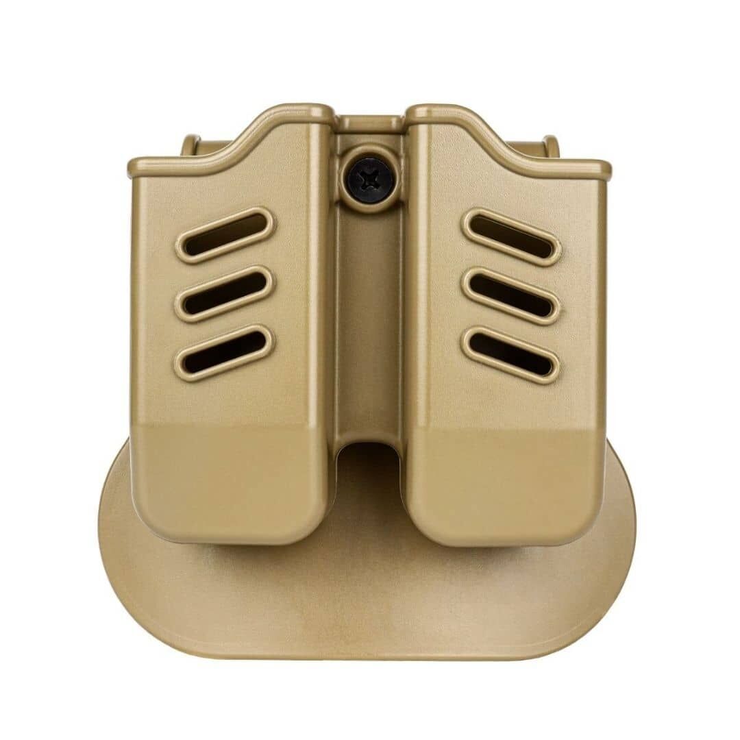 BG Black Grips Taktik Polimer Çiftli Şarjörlük BEJ