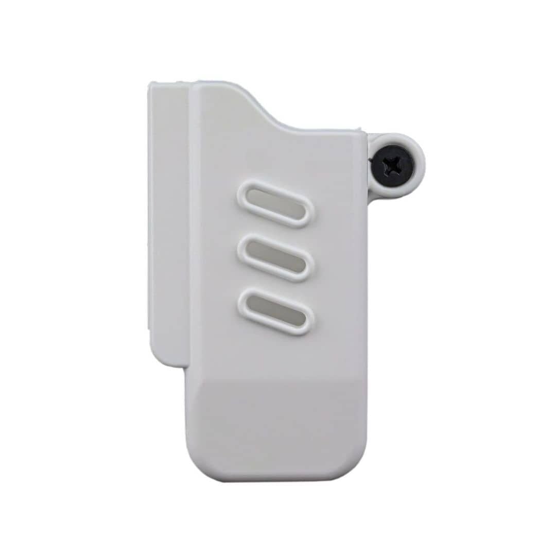 BG Black Grips Taktik Polimer Arkalıksız Tekli Şarjör Kılıfı BEYAZ