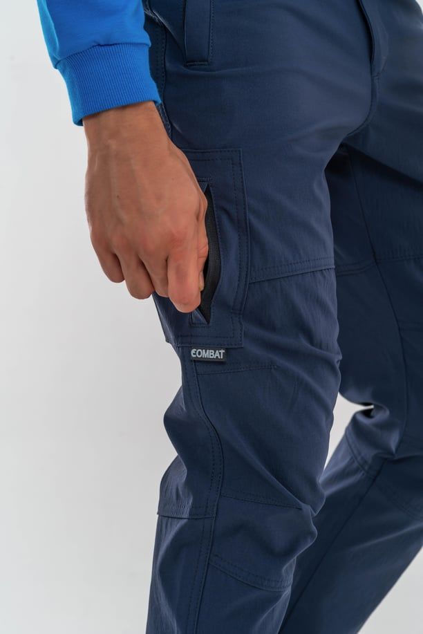 Combat Tactical Outdoor Taktik Trekking Kargo Cepli Pantolon - 544 LACİVERT - XL