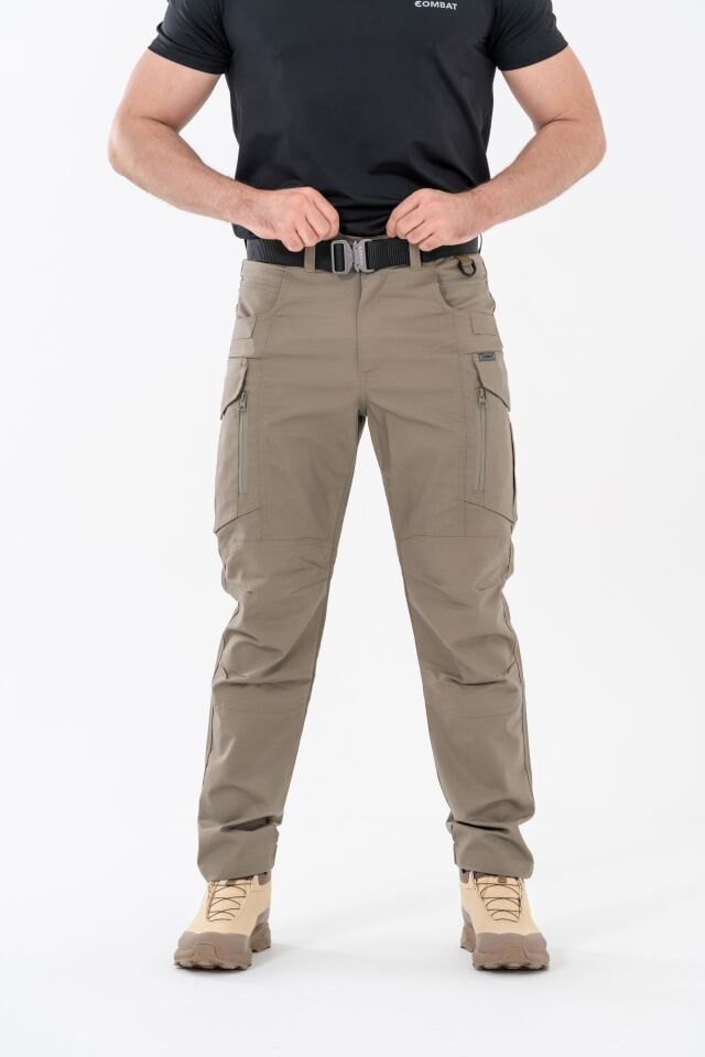 Combat Tactical 516 Ripstop Taktik Outdoor Kargo Pantolon | Çok Cepli Askeri Pantolon GRİ