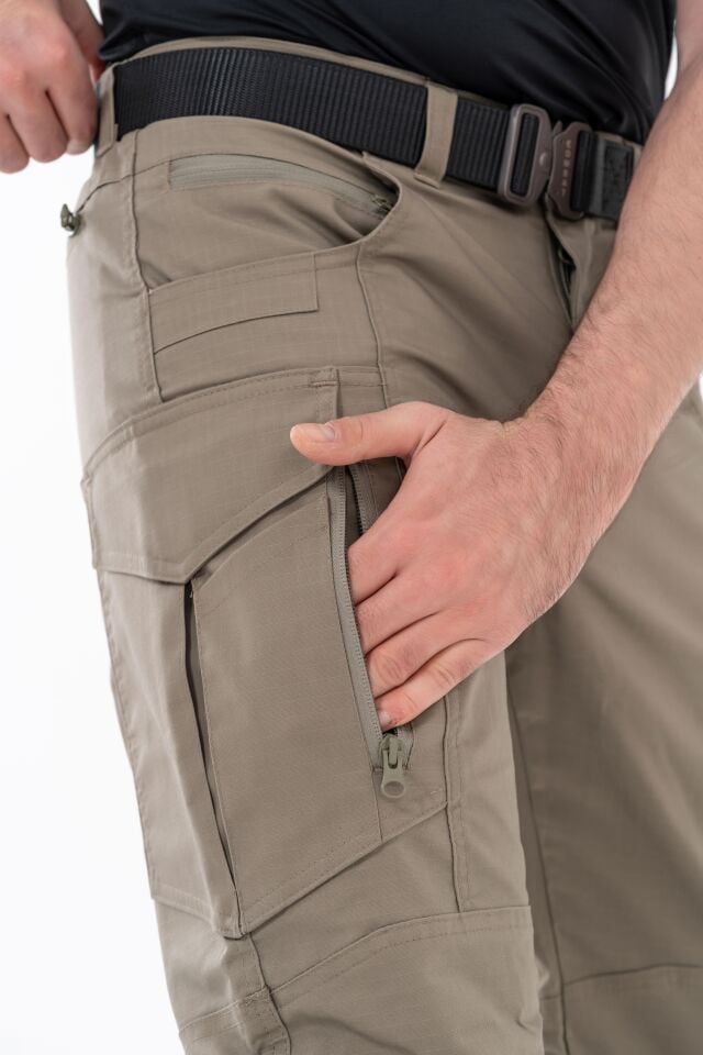 Combat Tactical 516 Ripstop Taktik Outdoor Kargo Pantolon | Çok Cepli Askeri Pantolon GRİ