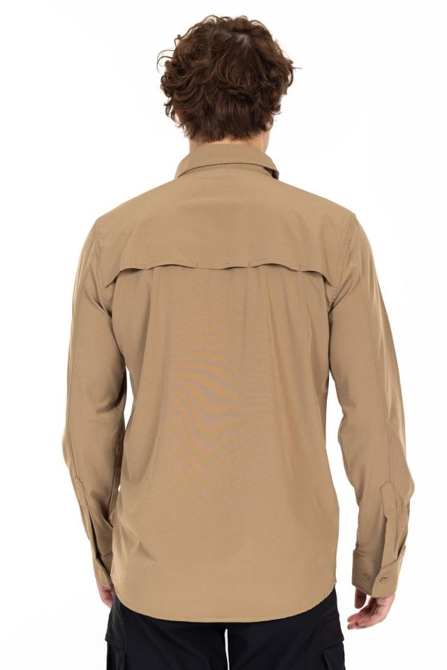 AKN 312 Taktik/Outdoor Bej Gömlek