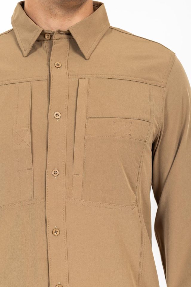 AKN 312 Taktik/Outdoor Bej Gömlek