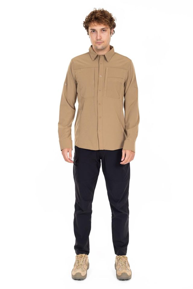 AKN 312 Taktik/Outdoor Bej Gömlek