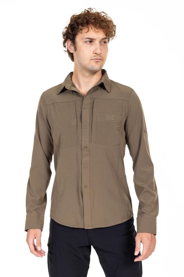 AKN 312 Taktik/Outdoor HAKİ Gömlek