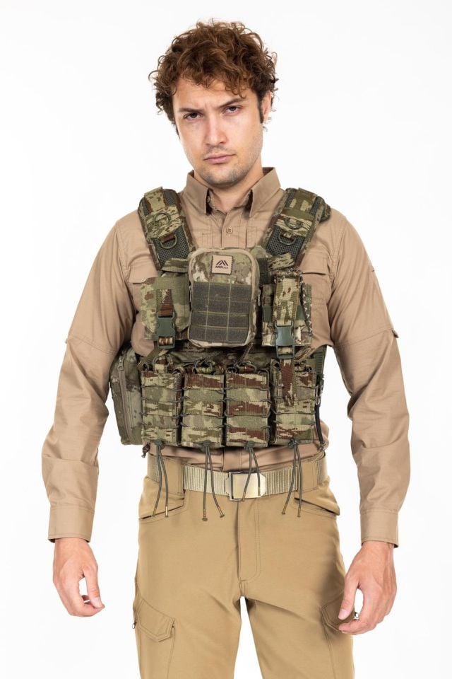 AKN Balistik Plaka Taşıyıcı Hücum Yeleği TSK PİYADE KOMANDO HÜCUM YELEĞİ