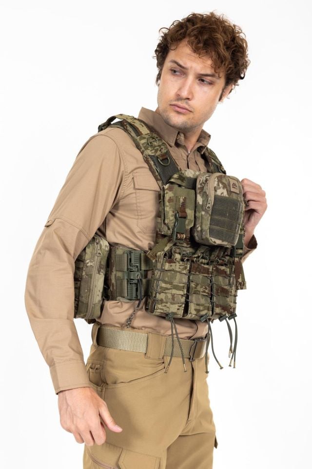 AKN Balistik Plaka Taşıyıcı Hücum Yeleği TSK PİYADE KOMANDO HÜCUM YELEĞİ