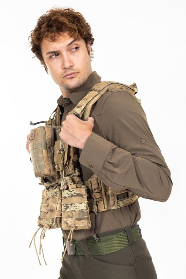 AKN Balistik Plaka Taşıyıcı Hücum Yeleği JANDARMA  KOMANDO HÜCUM YELEĞİ