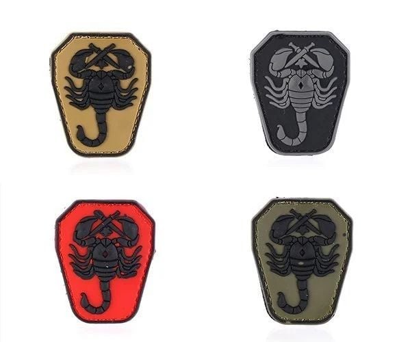 3D Silikon Akrep Patch, Peç Model CIRTLI