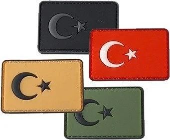 Plastik Pathç 3D Türk Bayrağı CIRTLI