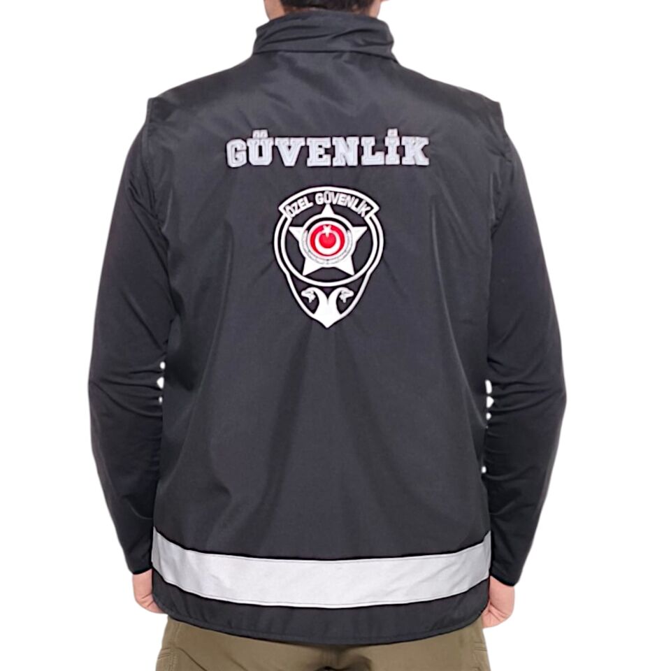 Çift Taraflı Özel Güvenlik Yeleği – Reflektörlü Taktik Görev Yeleği YELEK