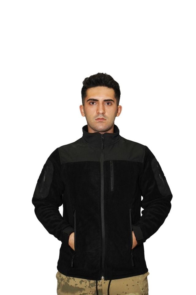 TACTİKAL SOFJEL POLAR  ASKERİ SİVİL POLAR (Siyah)