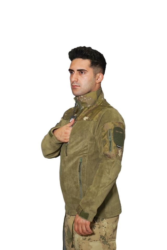 TACTİKAL SOFJEL POLAR KAMUFLAJ ASKERİ SİVİL POLAR