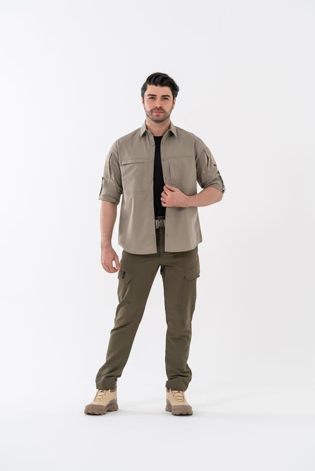 COMBAT  TACTİCAL GÖMLEK  - 428 HAKİ2 - S
