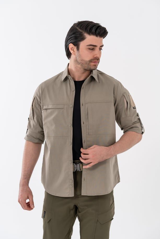 COMBAT  TACTİCAL GÖMLEK  - 428 HAKİ2 - S