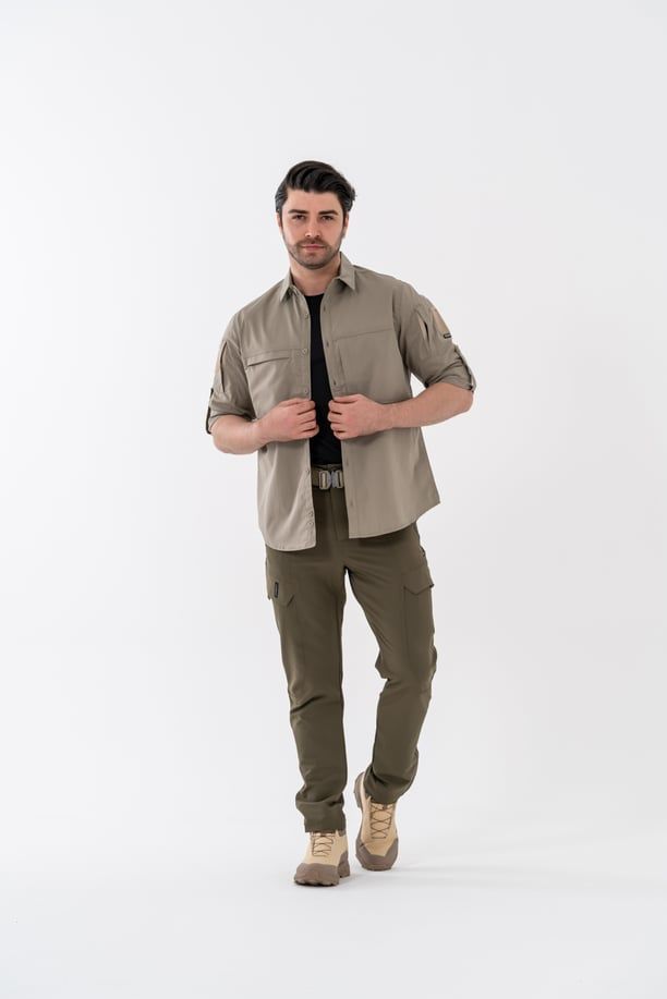 COMBAT  TACTİCAL GÖMLEK  - 428 HAKİ2 - S