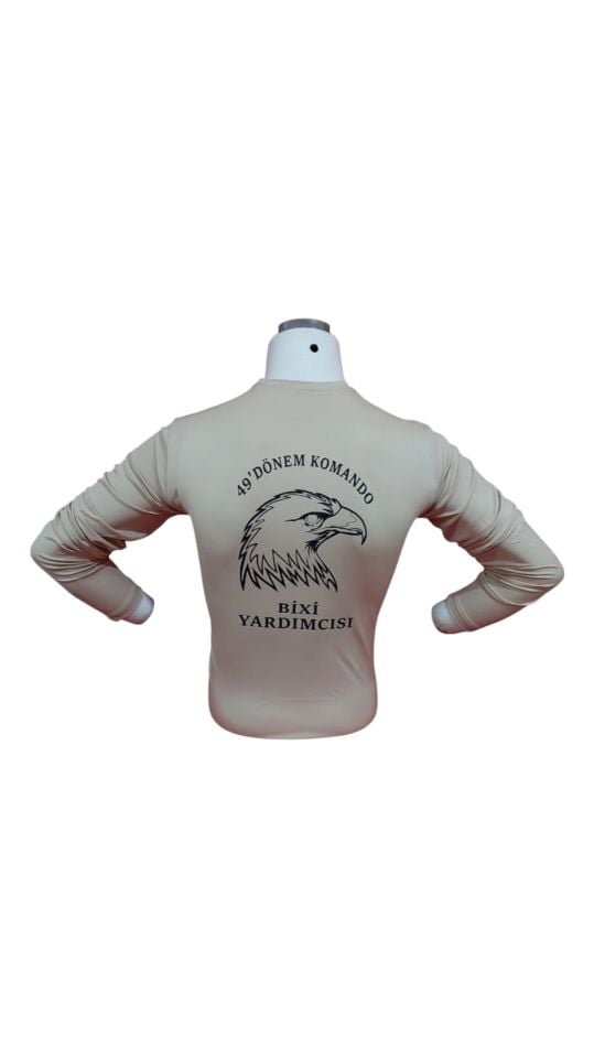 BASKILI TİŞÖRT MICROFİBER BASIC U.KOL KARTAL