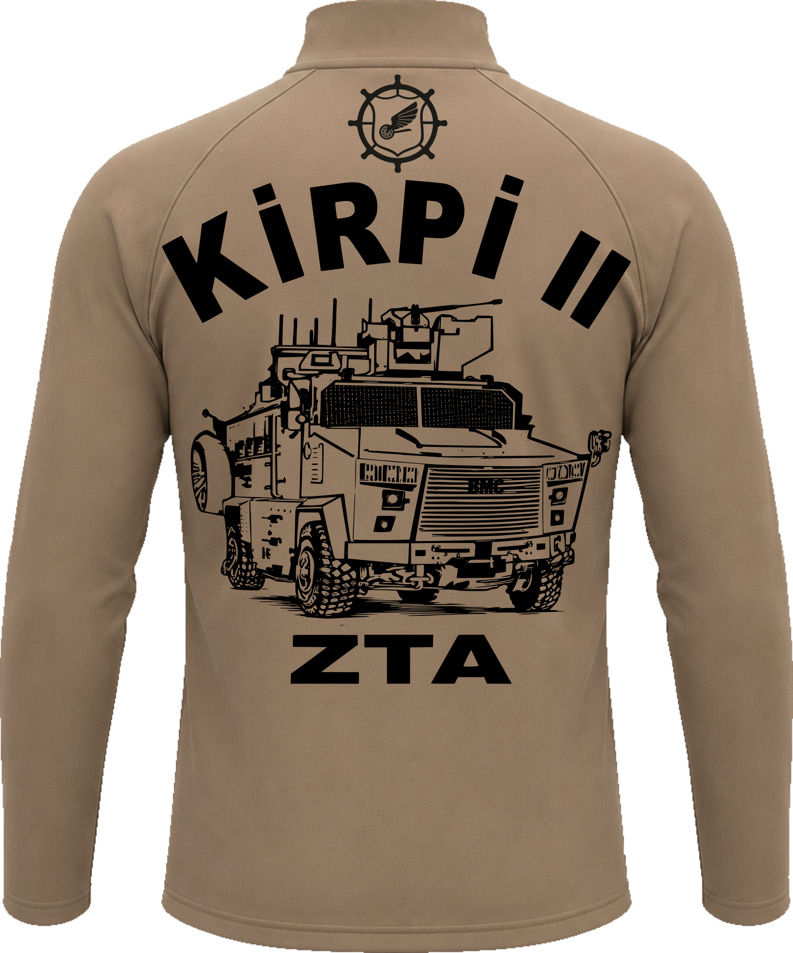 Kirpi II ZTA Uzun Kollu Taktik Tişört Kirpi II ZTA Temalı Uzun Kollu Taktik Görev Tişörtü
