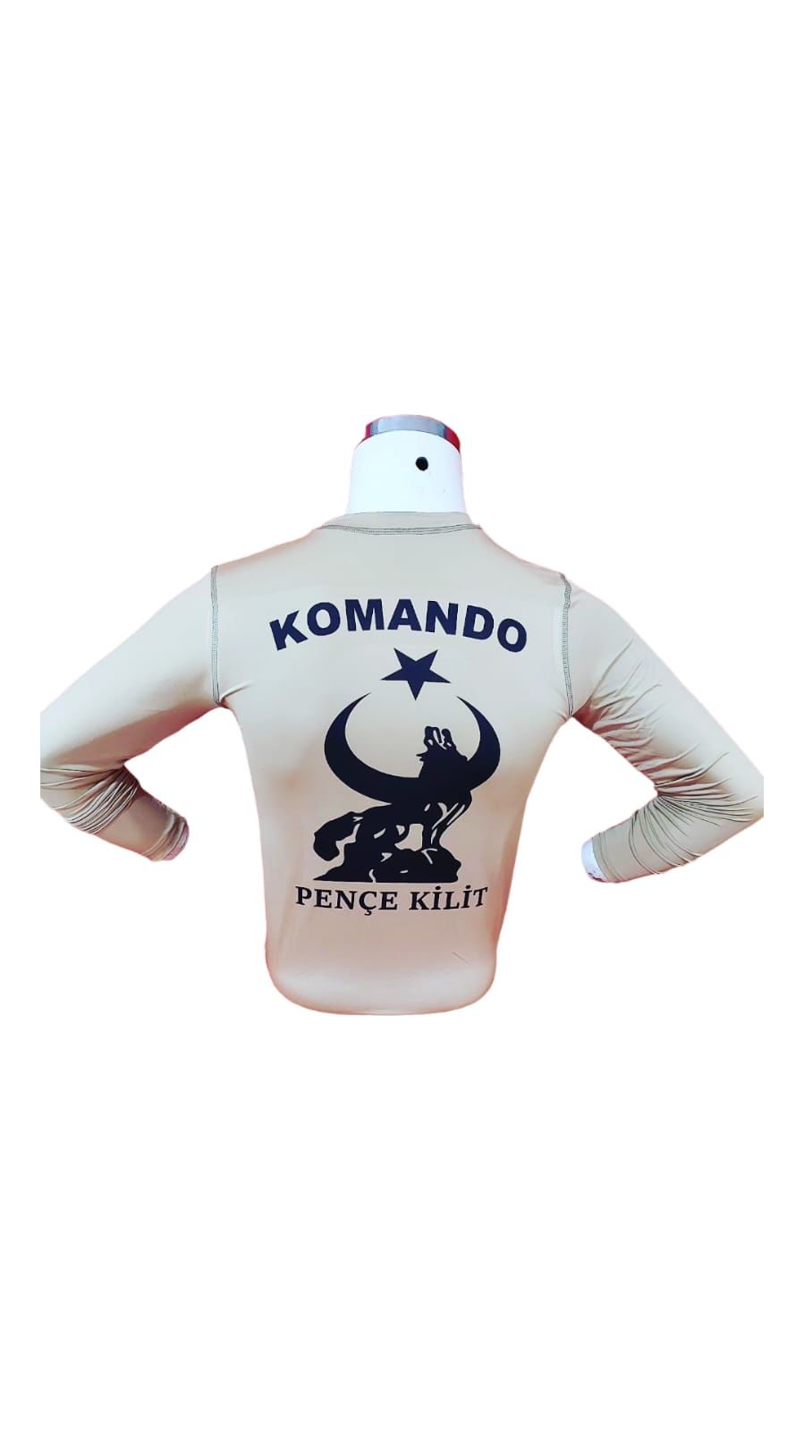 BASKILI TİŞÖRT MICROFİBER BASIC U.KOL  AYYILDIZ KURT