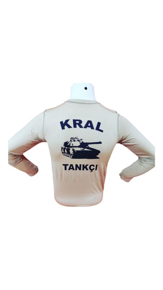 BASKILI TİŞÖRT MICROFİBER BASIC U.KOL  TANKÇI