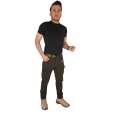 Trikink likralı SU İTİCİ pantolon kargo outodor HAKİ LİKRALI PANTOLON