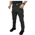 Trikink likralı  pantolon kargo outodor HAKİ