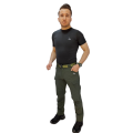Trikink likralı  pantolon kargo outodor HAKİ