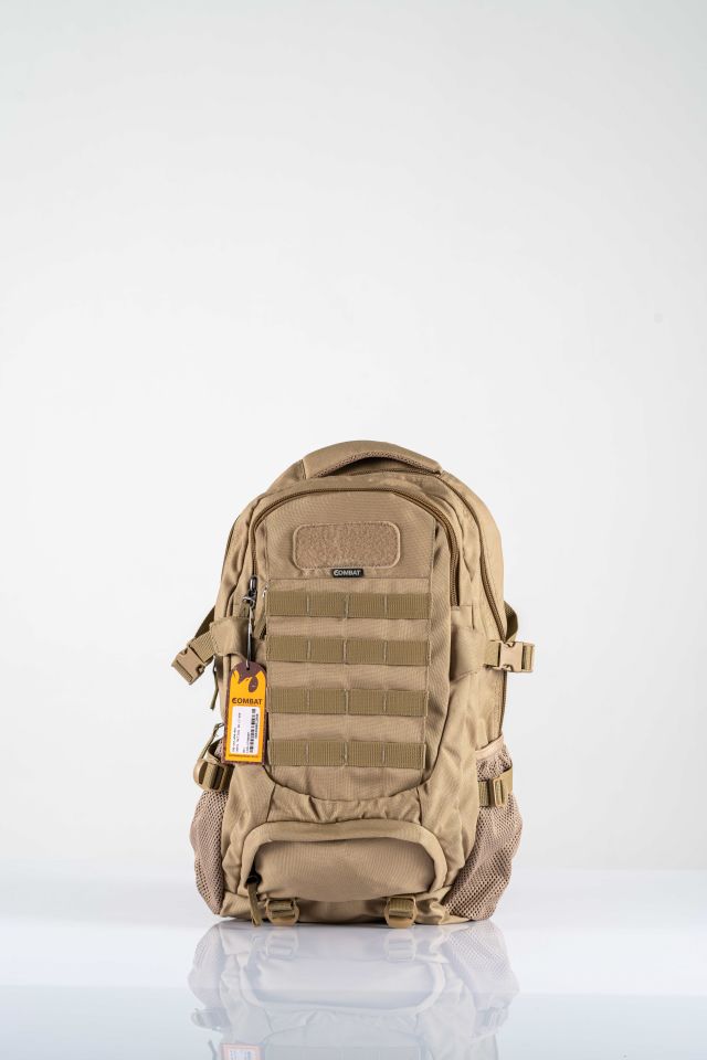 Combat Tactical Outdoor Taktik 65 Lt Sırt Çantası Su Geçirmez Yürüyüş Seyahat Dağcı Kamp Trekking Sırt Çantası -650 BEJ