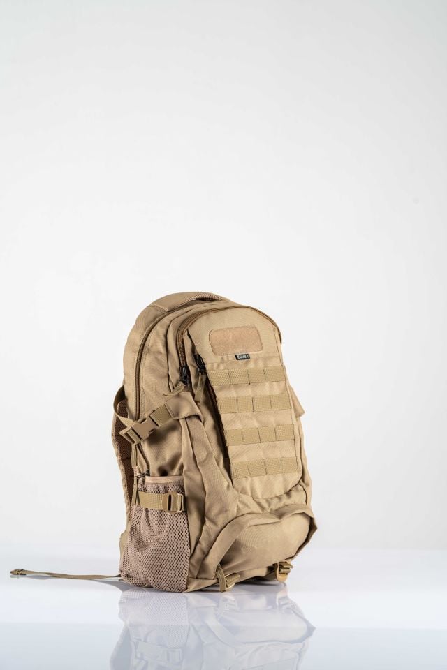 Combat Tactical Outdoor Taktik 65 Lt Sırt Çantası Su Geçirmez Yürüyüş Seyahat Dağcı Kamp Trekking Sırt Çantası -650 BEJ