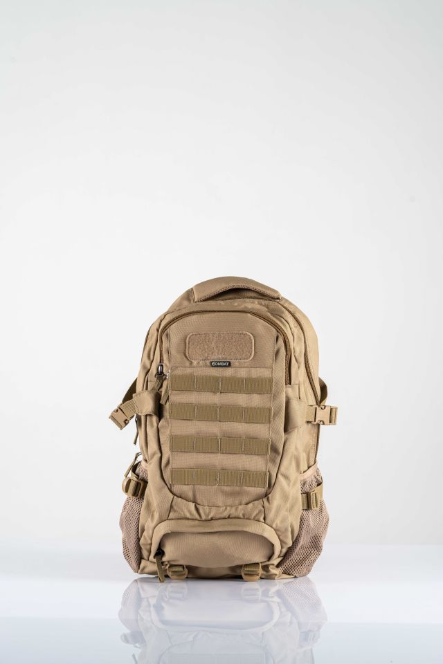 Combat Tactical Outdoor Taktik 65 Lt Sırt Çantası Su Geçirmez Yürüyüş Seyahat Dağcı Kamp Trekking Sırt Çantası -650 BEJ