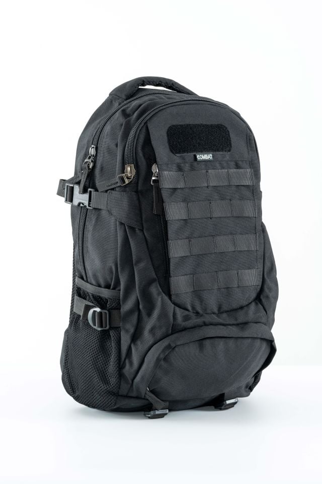 Combat Tactical Outdoor Taktik 65 Lt Sırt Çantası Su Geçirmez Yürüyüş Seyahat Dağcı Kamp Trekking Sırt Çantası -650 SİYAH