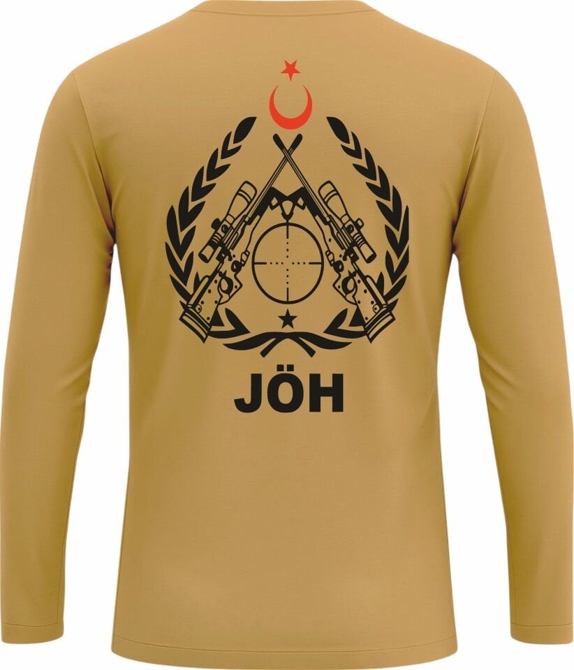 BASKILI TİŞÖRT MICROFİBER BASIC Uzun kol Kısa kol KESKİN NİŞANCI