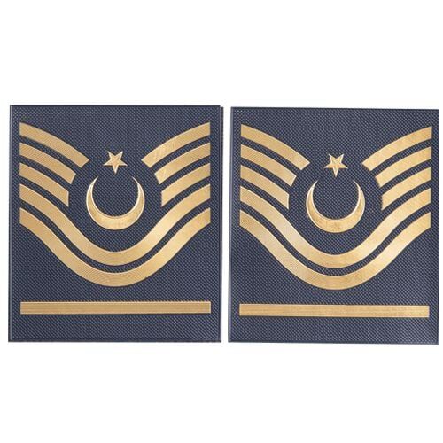 Jandarma 9X9  Asayiş Astsubay Çavuş Rütbesi Yüksek Kalite ASAYİŞ ASTSUBAY ÇAVUŞ  RÜTBE 5-Ast Baş Çvş