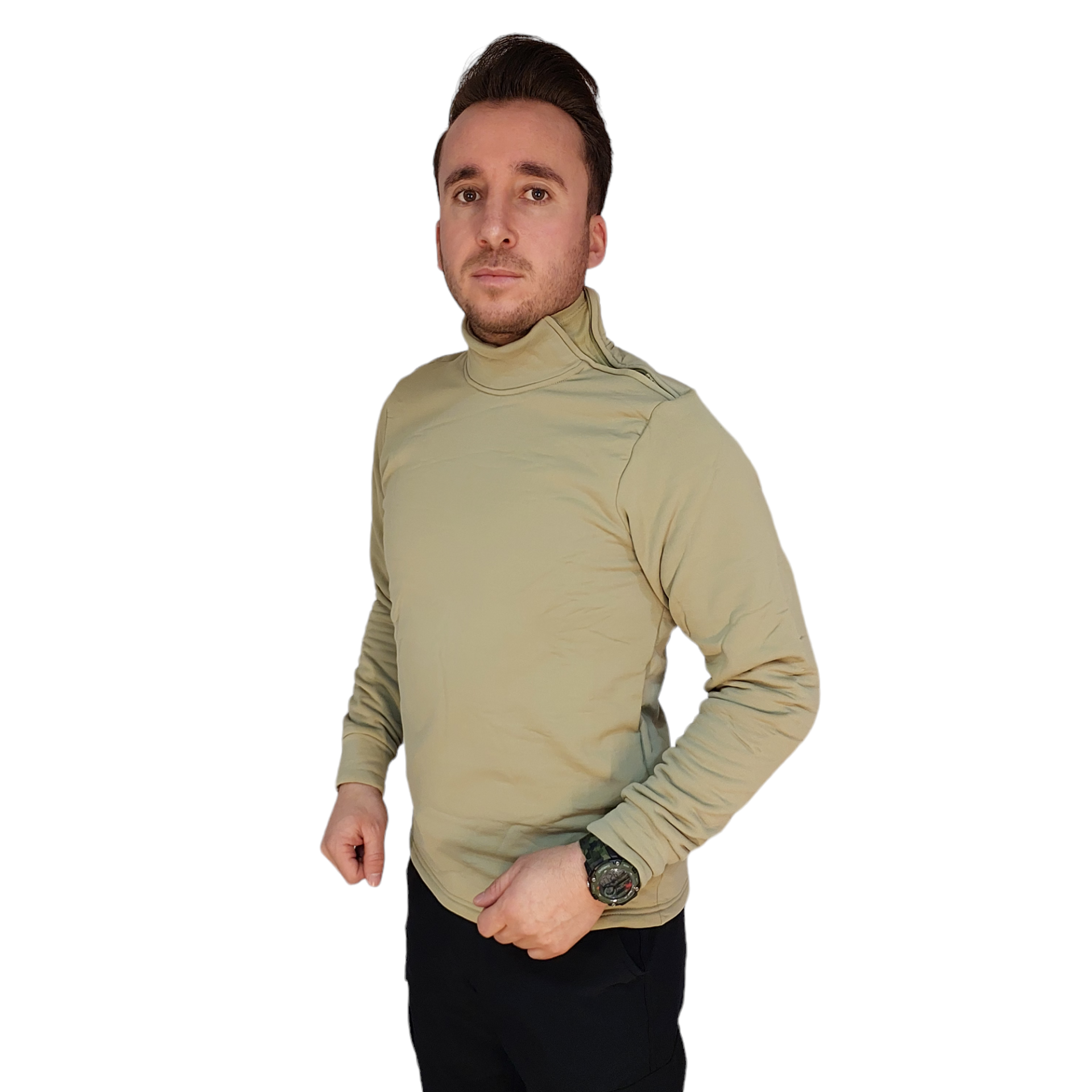 POLAR KAZAK NANO OMUZDAN FERMUARLI KAZAK AYI KÜRKÜ İSTİHKAK KAZAK