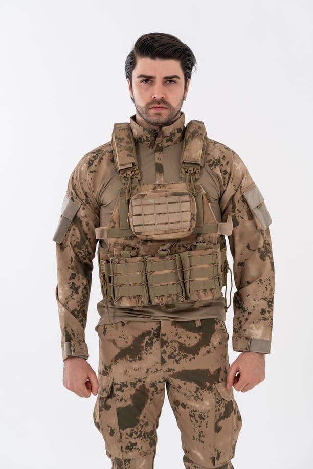 Combat Tactikal fırtına atak Hücum Yeleği Göbek Üstü (Jandarma) - 202