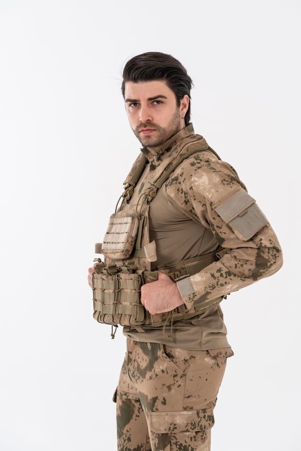 Combat Tactikal fırtına atak Hücum Yeleği Göbek Üstü (Jandarma) - 202