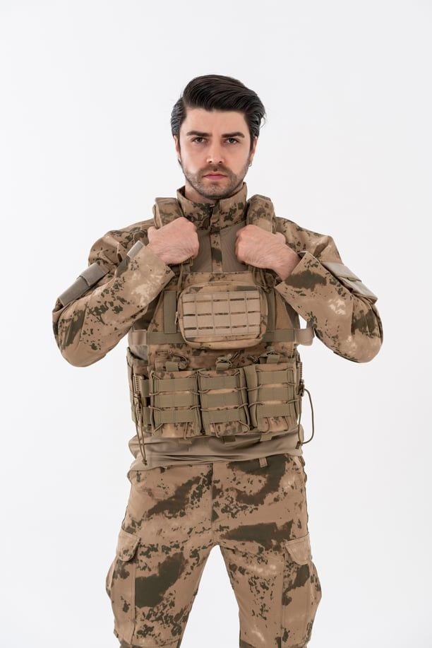 Combat Tactikal fırtına atak Hücum Yeleği Göbek Üstü (Jandarma) - 202