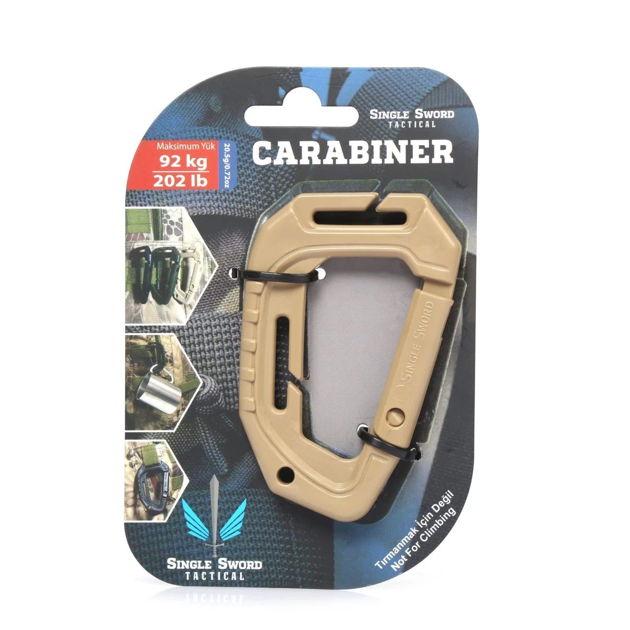 Single Sword Tactical Molle Karabina 92 kg BEJ