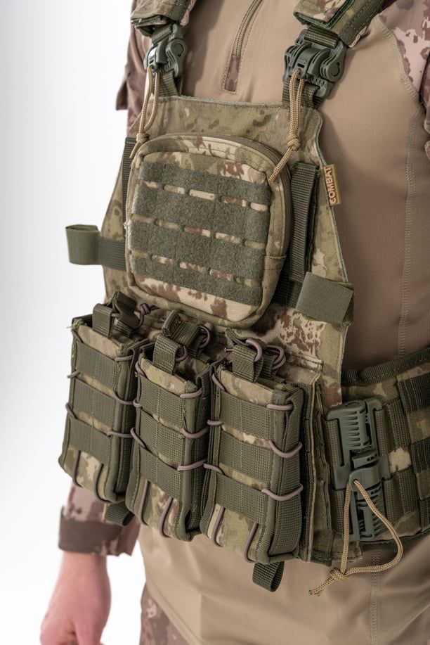Combat Tactikal Fırtına Atak Hücum Yeleği Göbek Üstü (Piyade) - 202