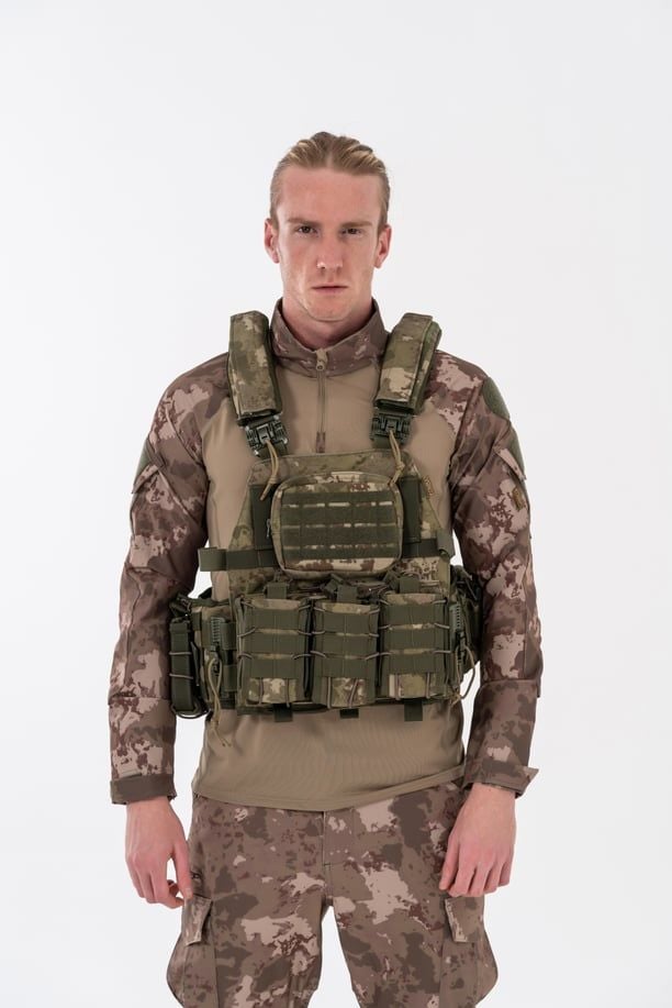 Combat Tactikal Fırtına Atak Hücum Yeleği Göbek Üstü (Piyade) - 202