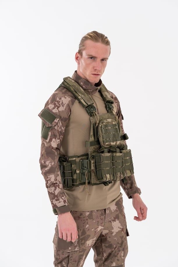 Combat Tactikal Fırtına Atak Hücum Yeleği Göbek Üstü (Piyade) - 202