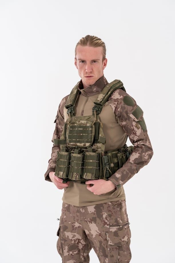 Combat Tactikal Fırtına Atak Hücum Yeleği Göbek Üstü (Piyade) - 202