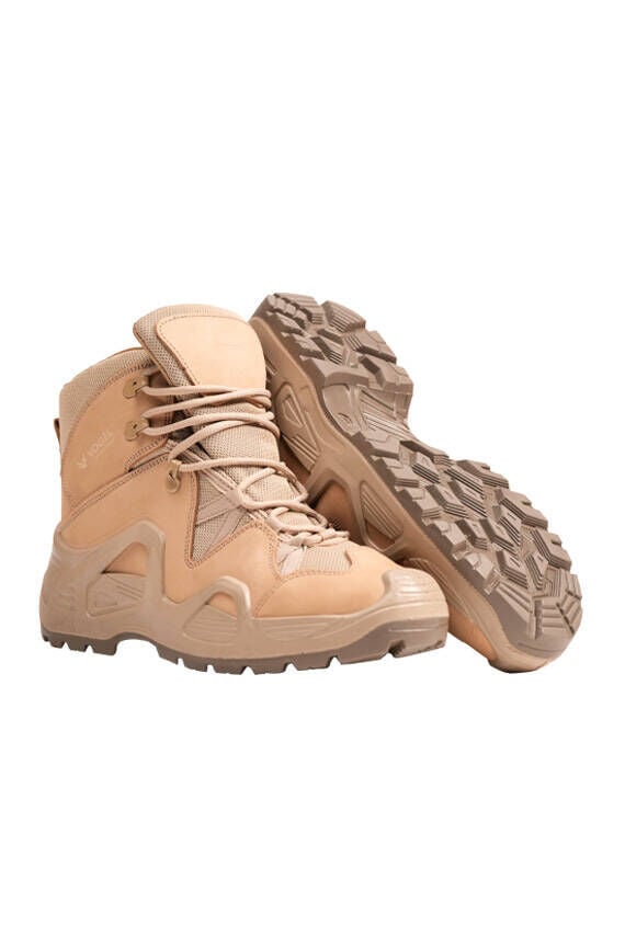 Vogel 1492 M Bot – Nubuk Deri Hafif Taktik Outdoor Bot Vogel 1492 ÇÖL (Bej) Waterproof Kısa Outdoor Bot