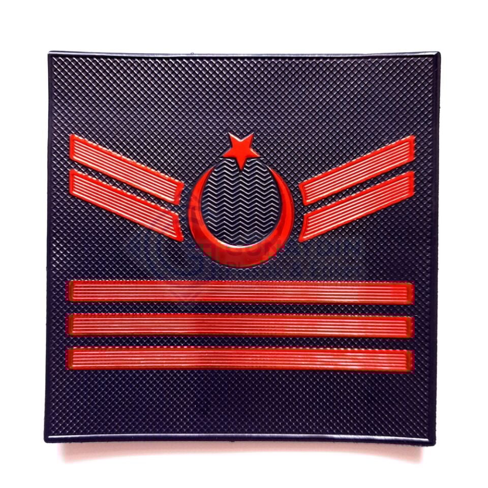 JANDARMA UZMAN ÇAVUŞ ASAYİS 9X9 RÜTBE kaliteli rütbe