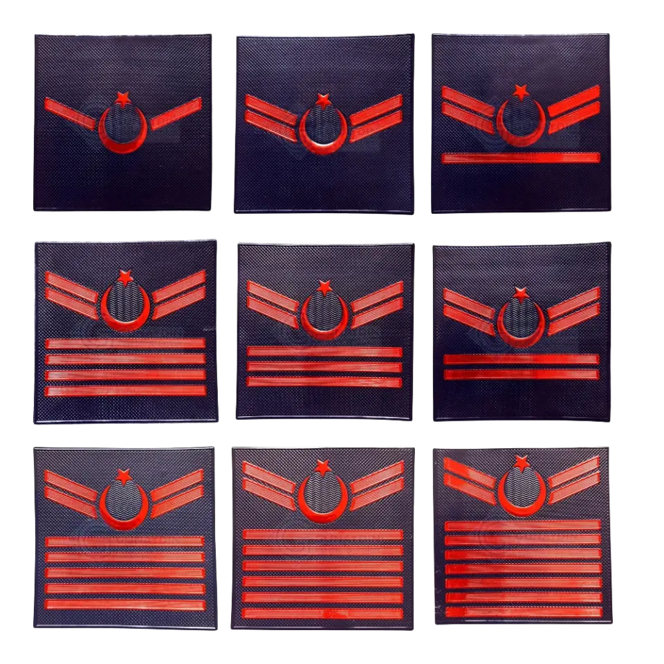 JANDARMA UZMAN ÇAVUŞ ASAYİS 9X9 RÜTBE kaliteli rütbe