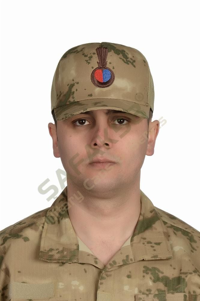 Yazlık Jandarma Kamuflaj Astsubay Kep