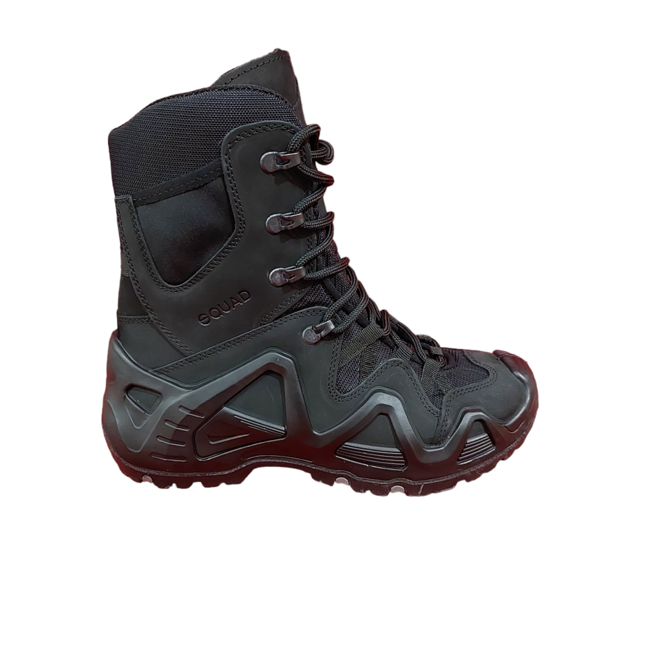 SQUAT FERMUARLI SİYAH BOT 4 MEVSİM