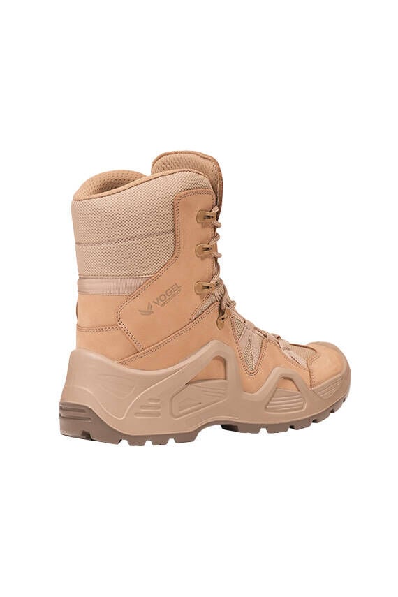 Vogel 1490 Bej Taktik Bot – Su Geçirmez Waterproof Askeri Çöl Botu